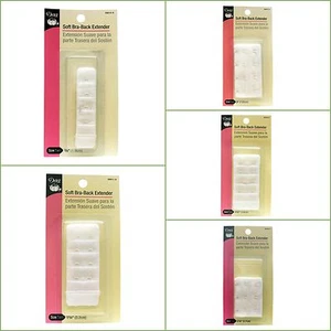 Dritz Soft Bra-Back Extender, White, Fast Shipping from USA - Picture 1 of 11