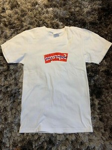 supreme cdg box logo tee