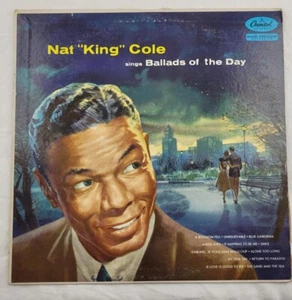 Nat King Cole Sings Ballads of the Day LP 1956 Capitol (T-680) VG+/VG - Imagen 1 de 2