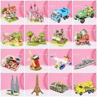 3D Puzzle Airplane Assembly Model DIY House Model Puzzle  Kindergarten