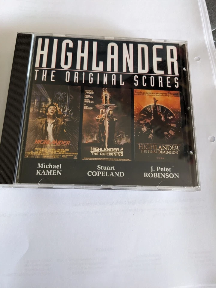 Highlander- Final Dimension- Scores from Highlander 1-3 WIE NEU - Bild 1 von 1