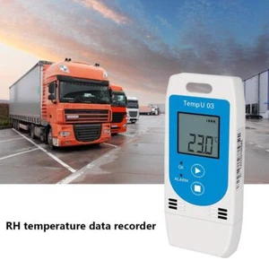USB Temperature Humidity Data Logger Reusable RH Tempu Data Recording Meters - Picture 1 of 7
