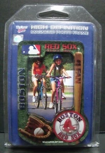 Marco de fotos magnético de alta definición WinCraft Boston Red Sox #1 ventilador nuevo en paquete - Imagen 1 de 2