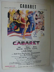  Kabarett 1966 von John Kander & Fred Ebb Joel Grey Jill Haworth Bert Convy - Bild 1 von 1