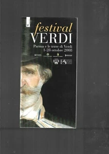 Festival Verdi Parma E Le Terre Di Verdi Ottobre 2008 Ref E27H - Picture 1 of 12