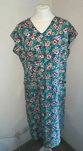 Robe / blouse vintage faite main tissu mélangé grande taille  - Picture 1 of 7