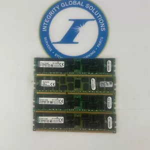 Lot of 4 - KTH-PL313LV/16G Kingston 16GB PC3-10600R DDR3-1333MHz ECC Registered - Picture 1 of 3