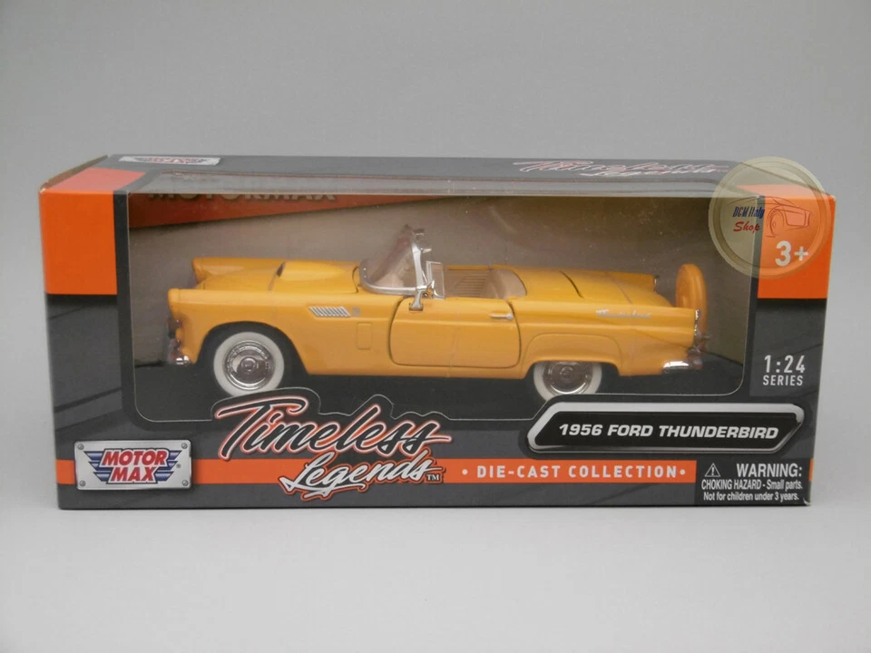 Ford Thunderbird Convertible (1956) - Motormax 1:24 - MX73215YE - Immagine 1 di 1