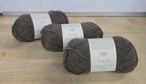 3 Pack Sandnes Garn TYNN PEER GYNT Norwegian wool fingering - Picture 1 of 5