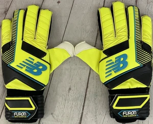 New Balance Furon Dynamite Replica GK Size Nine Goalkeeper Gloves Fingersaves - Picture 1 of 16