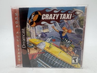 Dreamcast Crazy Taxi Sega All Stars (Sega Dreamcast, 2000) Complete W/ Manual - Image 1 of 4