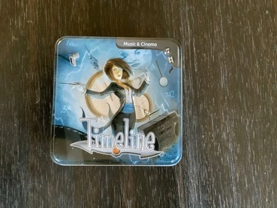 Timeline Card Game - Music & Cinema - Asmodee Excellent Used Condition Complete - Image 1 of 4