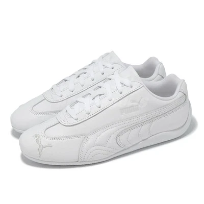 Puma Speedcat Full LTHR Wns White Feather Grey Women Casual Shoes 405910-02 - Image 1 of 4