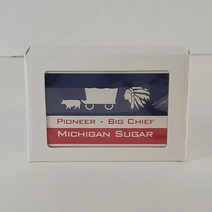 Pioneer Big Chief Michigan Sugar Playing Cards New - Picture 1 of 6
