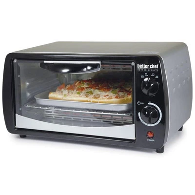 NIB* BETTER CHEF Model IM-267S; 9 Liter Stainless Steel Toaster Oven / Broiler - Image 1 of 4