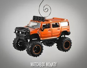 NEW! Custom 2003 Hummer H2 SUV Truck 1/64 Christmas Ornament Emblem SUT H1, H3 - Picture 1 of 9