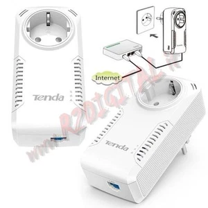 ADATTATORE TENDA P1001P GIGABIT RETE ELETTRICA IN LAN ETHERNET 1000Mbps GIGALAN - Picture 1 of 1
