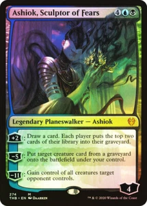 Magic The Gathering MTG ASHIOK, SCULPTOR OF FEARS FOIL Theros: Beyond Death NM - Bild 1 von 1