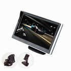 5in Car Monitor TFT LCD HD Screen Display 2 Way Video Input w/Power Line Bracket