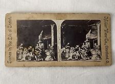 Victorian SCENES IN THE LIFE OF CHRIST Miller View Stereoview #1 LUKE II 16