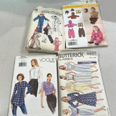 5 Pound Box of Sewing Patterns from 70s- 2000s - box CC - Image 1 of 4