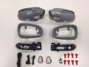 ARROW LED DOOR MIRROR COVERS FOR '96-'02 MERCEDES BENZ W208 CLK-CLASS Unpainted - Imagen 1 de 3