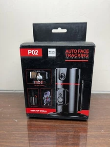 PO2 Magic SNAPSHOT Auto face tracking tripod Selfie Stick Tripod NIB Black - Picture 1 of 7