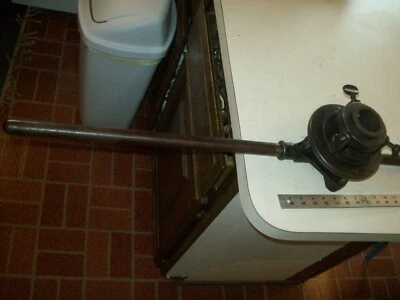 Heavy Cast Iron & Steel Vintage 48" The Toledo No. 1 Pipe Threading Tool H 1952  - Image 1 of 4
