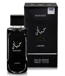 Hayaati Black EDP Perfume By Lattafa 100 ML: Super Rich Fragrance 💯 💯 - Picture 1 of 4