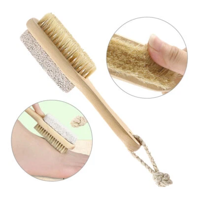 Foot Scrub Brush Pumice Scrub Brush Pumice Stone Feet Heel Scrubber Foot - Image 1 of 4