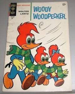 Cómic Walter Lantz Woody Woodpecker #101, mayo de 1968 Llave de Oro - Buen estado - Imagen 1 de 8