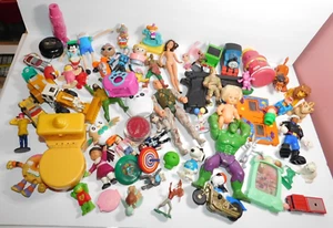 JUNK DRAWER LOT TOYS FIGURES DOLLS VINTAGE LION KING THOMAS LITTLE TIKES SEGA  - Picture 1 of 10
