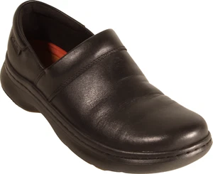 Zueco para mujer Clarks Clarks Pro Gem antideslizante cuero negro talla EE. UU. 8,5 M - Imagen 1 de 6