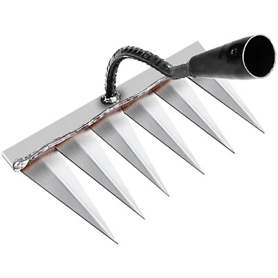 Gartenrechen, Unkrauthacke, Gartenharke für Gartenarbeiten - Bild 1 von 2