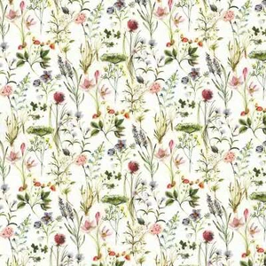 0.5m Westphalia fabric, Florence, flower meadow, cotton print 010502129 (EUR 24.90/m) - Picture 1 of 1