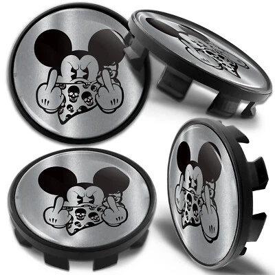 4 tapacubos centrales compatibles con llantas de aleación BMW 68mm plateado CB 2 Foto 1 de 4