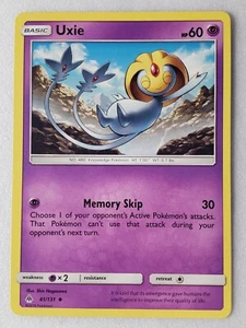 Uxie 41/131 LP / VLP - Tarjeta Pokémon Luz Prohibida - Arte Shin Nagasawa - Imagen 1 de 2
