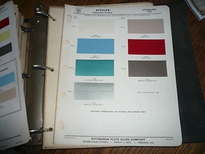 1962 Studebaker Ditzler Color Chip Paint Sample - Vintage - Bild 1 von 1