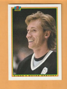 Wayne Gretzky Los Angeles Kings 1990-91 Bowman #143 HOF 7O - Picture 1 of 2