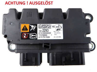 Centralina airbag Opel Adam M13 13512293 - Immagine 1 di 2