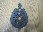 Trivet Horseshoe Cast Iron To All Who Use This Stand Good Luck Footed Sad Iron