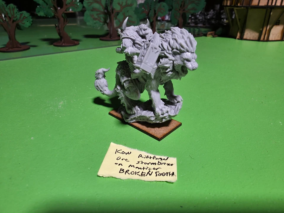 Kings of War Elige un (1) lote de unidades Mantic Riftforged Orcs Evil KOW! tropas héroe Foto 1 de 1