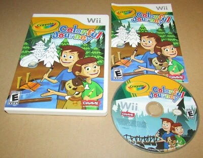 Crayola Colorful Journey for Nintendo Wii Complete Fast Shipping! - Image 1 of 2