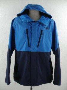 Men's XL The North Face Freedom Dryvent Ski Snowboard Hooded Jacket Parka Blue - Picture 1 of 24