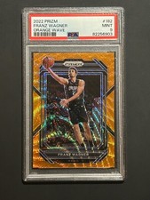 2022-23 Prizm Franz Wagner Orange Wave Prizm # 182 31/60