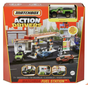 2021 Matchbox Action Drivers Fuel Station w/ Questor™ / MIB