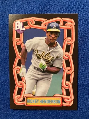 2024 TOPPS Big League Rickey Henderson - TBL-22 Oakland A’s - Image 1 of 3