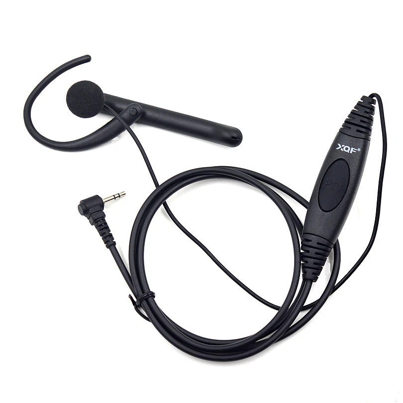 FBI Clip Ear Earpiece Headset Mic for Motorola T6200 T6500 T289 MR350R MB140R - Image 1 of 4