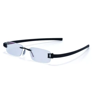 Gafas con montura sin montura RSINC 50-18-140 negras - etiqueta negra A1 - Imagen 1 de 10