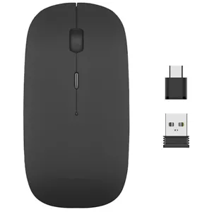 For iPad/Samsung/Macbook Type C Mouse USB C Dual Mode Rechargable Portable 3 DPI - Picture 1 of 18
